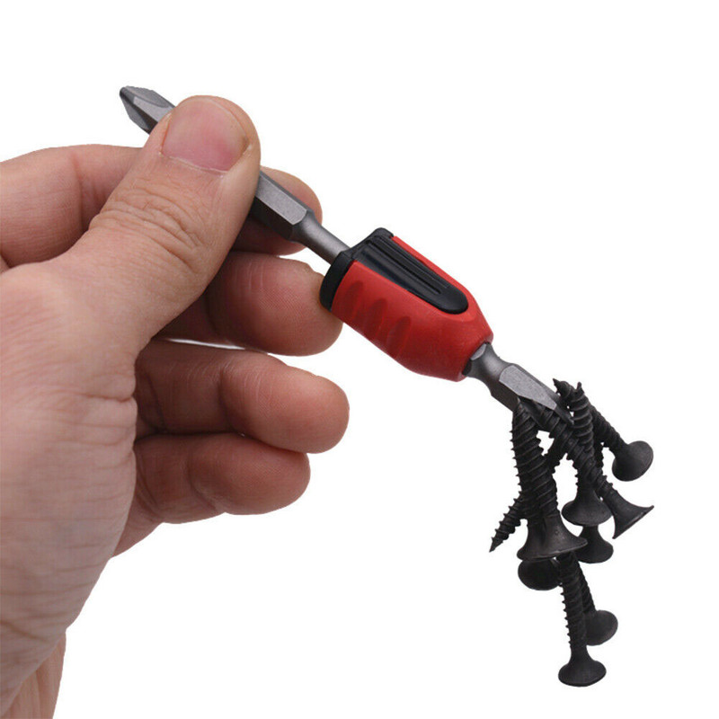 2 bucăți de șurubelniță Demagnetizator cu inel magnetic pentru biți de șuruburi electrice Șurubelniță Magnetizator de șurubelnițe Unelte de mână