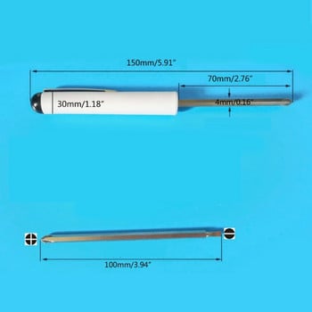 Писалка Отвертка Мултиинструмент Удобен инструмент Магнитна джобна отвертка Шлицова/кръста/шестостенна отвертка 3/4 мм за техници