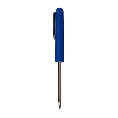 Șurubelniță stilou Instrument multifuncțional Instrument la îndemână Șurubelniță de buzunar magnetică Șurubelniță cu crestat/Phillips/Hexagonal 3/4mm pentru tehnicieni