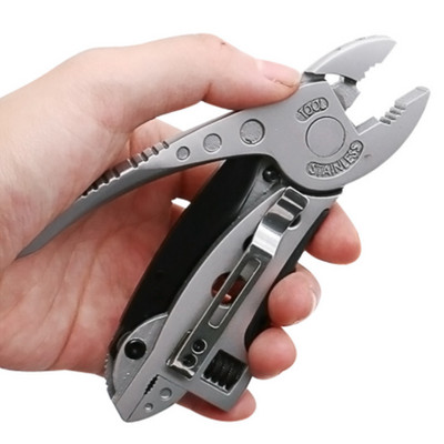 Πένσα πολλαπλών εργαλείων σετ κατσαβιδιών μαχαιριών τσέπης Κιτ ρυθμιζόμενο κλειδί σιαγόνα κλειδί Επισκευή πολυεργαλείων για υπαίθριο κάμπινγκ Survival