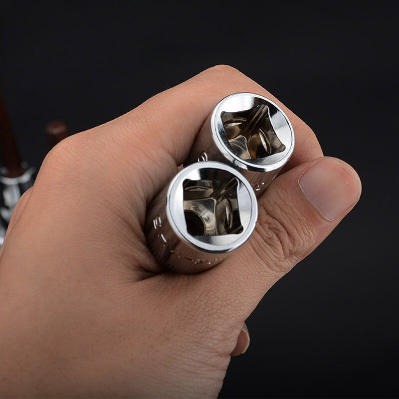 Set de duble de antrenare Cap cheie Adaptor duză hexagonală cu douăsprezece puncte pentru șurubelniță Torx Unelte de mână H4-H19/M5-M14/T20-T70