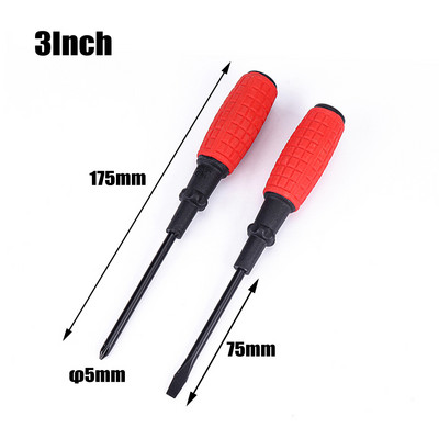 Set de șurubelnițe de precizie 2 buc. șurubelniță cu crestă/în cruce pentru repararea echipamentelor electronice computere dezasamblarea mobilierului