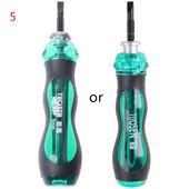 Μίνι κατσαβίδι με καστάνια 3/5/6" για CR-V με διπλή σχισμή για Cross Household Ha