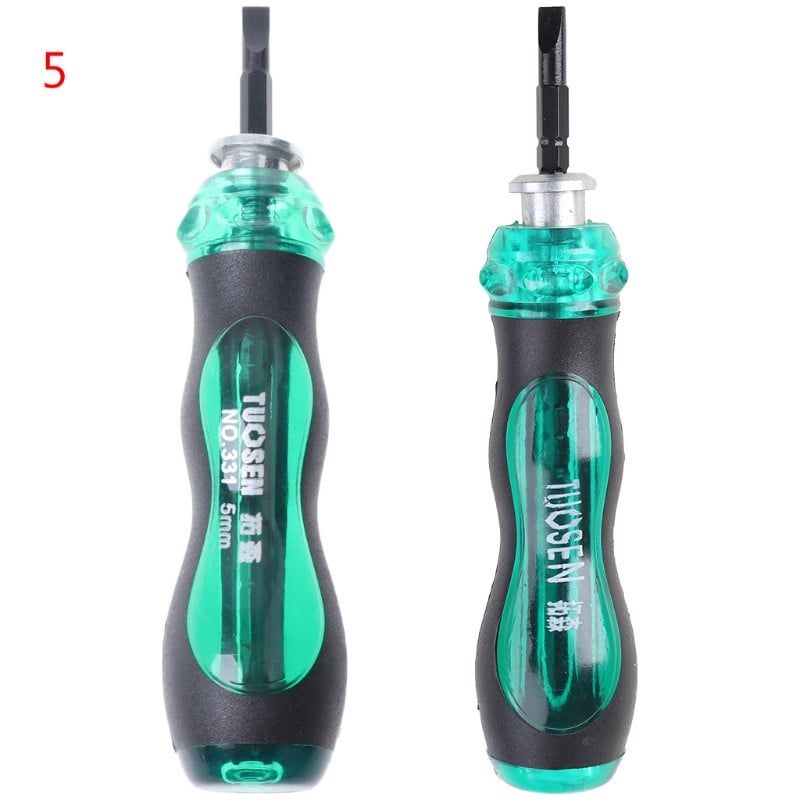 Μίνι κατσαβίδι με καστάνια 3/5/6" για CR-V με διπλή σχισμή για Cross Household Ha