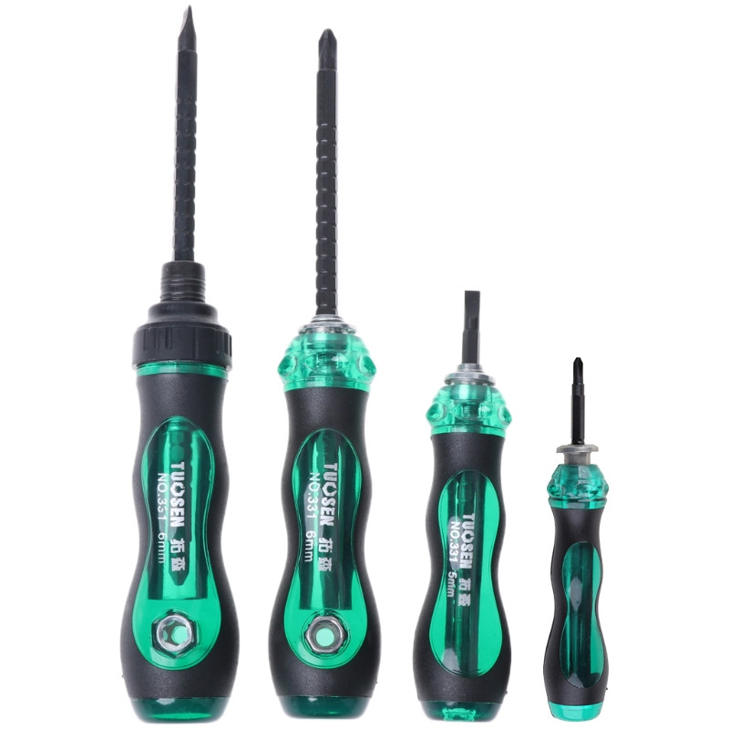 Μίνι κατσαβίδι με καστάνια 3/5/6" για CR-V με διπλή σχισμή για Cross Household Ha