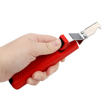 Απογυμνωτής καλωδίων μαχαιριών μόνωσης καλωδίου 8-28 mm Λαστιχένια λαβή σταθερότητας Συνδυασμένο εργαλείο PVC για αφαίρεση απογύμνωσης