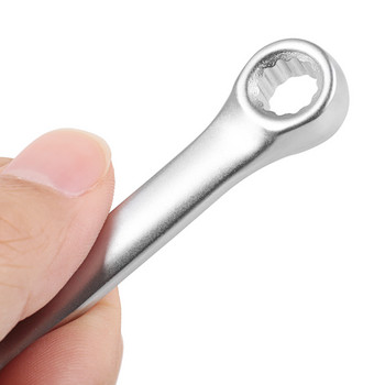 Μίνι 1/4 ιντσών με διπλή κεφαλή διπλής κεφαλής κλειδί κλειδιού με καστάνια με στέλεχος κατσαβιδιού Περιλαμβάνει 1 εργαλείο επισκευής κλειδιού λαβής καστάνιας