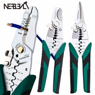 Multi-functional Wire Splitting Pliers Wire Crimping Iron Scissors Pliers Electricians Strip Wire Terminal Pliers Stripping Tool