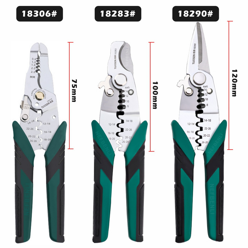Daugiafunkcinės vielos dalijimo replės Vielos užspaudimas Geležies Žirklės Replės Elektrikai Juostelės Vielos Gnybtų Replės Nuplėšimo įrankis