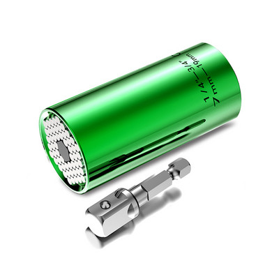 DTBD Universal δυναμόκλειδο 7-19mm Υποδοχή Κεφαλής Πολυλειτουργικό Universal μανίκι Χειρός μανίκι φορητό σετ εργαλείων Εργαλείο επισκευής αυτοκινήτου