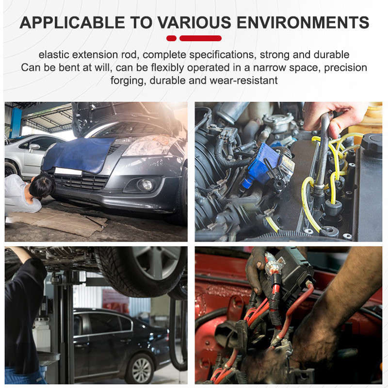 1/2'' Električni ključ Nasadni Fleksibilni produžetak Klipnjača Pogonski adapter Nasadni ključ Produžni alati Mehanička radionica