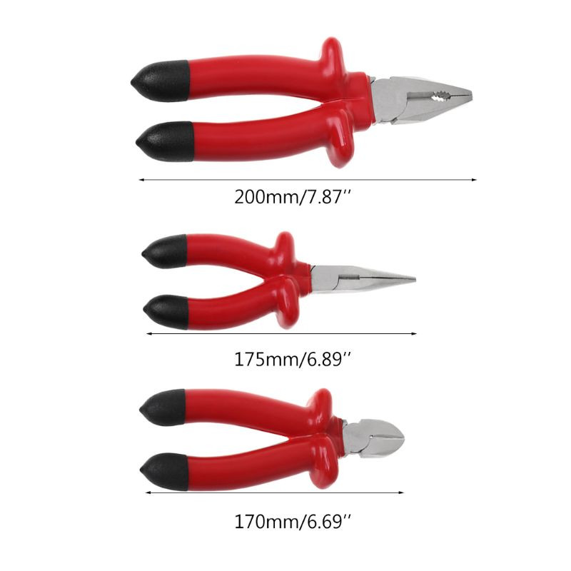 1000 V jaka izolirana kliješta za rezanje za električare Rezanje Krimpanje Višenamjenski ručni alati