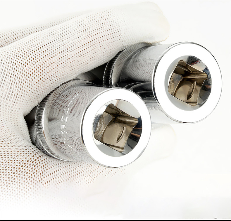 1/2 inča (12,5 mm duža glava, 8-32 mm Cr-V set nasadnih ključeva, šesterokutna glava ključa s čegrtaljkom za alate za popravak automobila