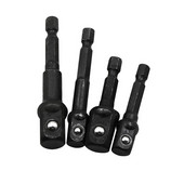 2/3 komada odvijač za navrtku za bušenje Power Extension Bit Set utičnica adapter 1/4" 3/8" 1/2" udarni šesterokutni adapter za dršku za bušilice