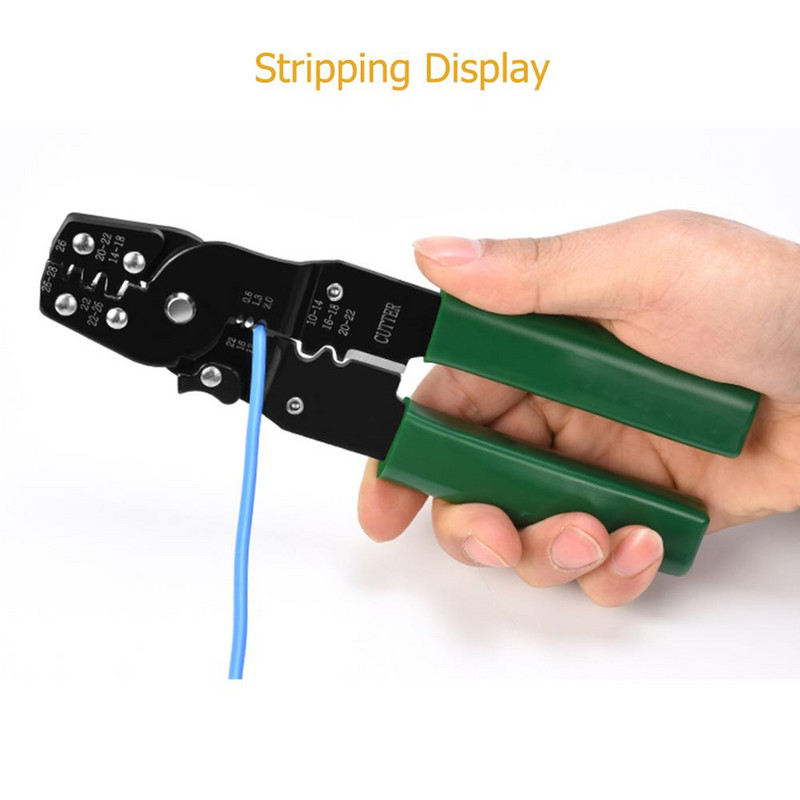 Stiepļu noņēmējs Dekrustācijas knaibles Vairāku instrumentu labošanas instrumentu knaibles Kabelis Stiepļu noņemšanas knaibles Gofrēšanas instrumenta knaibles Kombinācija