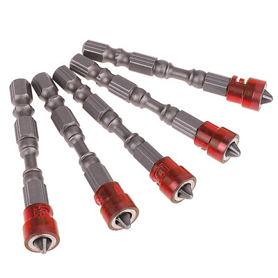 5 vnt. neslystantys šešiabriauniai atsuktuvai, galingi magnetiniai 65 mm PH2 kryžminiai atsuktuvai, vienos galvutės elektrinis atsuktuvas