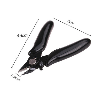 3,5 collu diagonālās knaibles Mini kabeļu vadu griezēji mazi mīksta griešanas knaibles vadi izolējoši gumijas rokturi modeļa knaibles