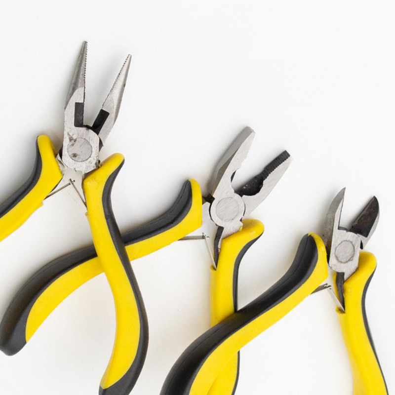 Φορητό Εργαλείο επισκευής συρματοκόφτη καλωδίων διαγώνια πένσα ηλεκτρολόγου με μακριά μύτη