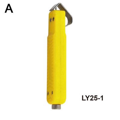 Kabelių nuėmimo laidai pašalinkite izoliacinio sluoksnio juostelės nulupimo peilį Kabelio nuėmimo viela Rankinis įrankio lupimas PVC Ly25-1-2-3- M8x3