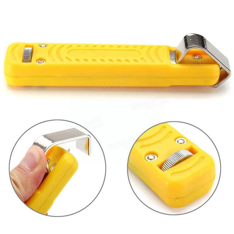 Kabelių nuėmimo laidai pašalinkite izoliacinio sluoksnio juostelės nulupimo peilį Kabelio nuėmimo viela Rankinis įrankio lupimas PVC Ly25-1-2-3- M8x3