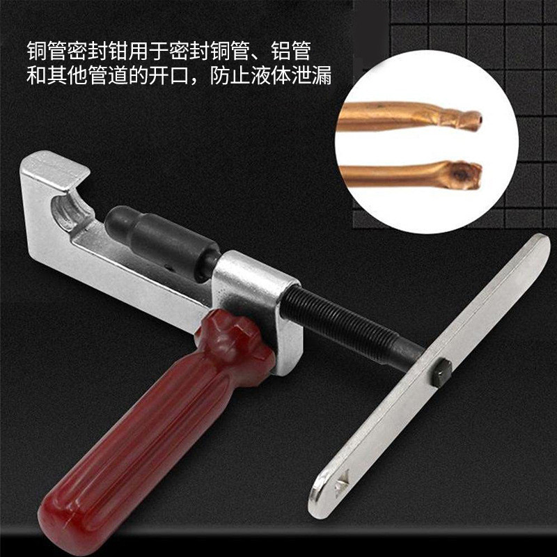 Multitool CT-204 Tömítőfogó 93-as modell rézcsőszerszám Alumínium cső különböző csőtömítő fogó kézi ékszerkészítés