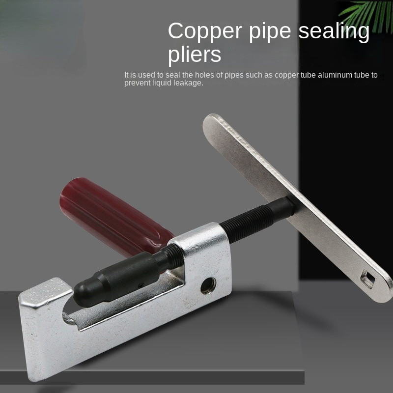 Multitool CT-204 Tömítőfogó 93-as modell rézcsőszerszám Alumínium cső különböző csőtömítő fogó kézi ékszerkészítés