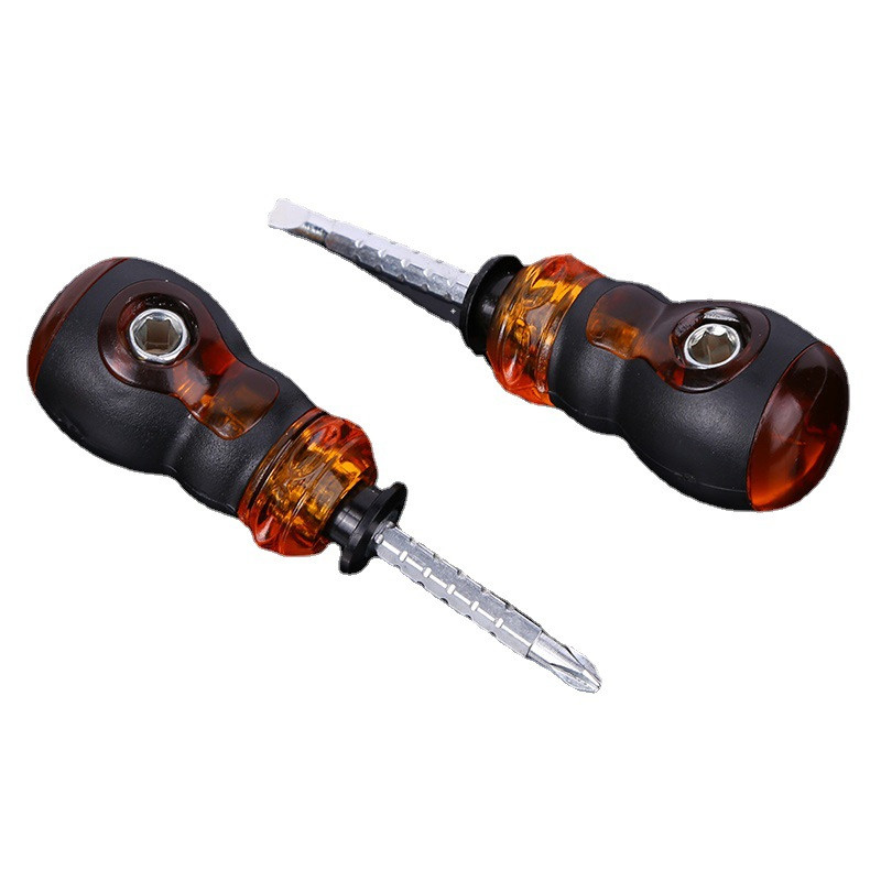 1 DB csavarhúzó többcélú foglalatos csavarhúzó keresztirányú precíziós csavarhúzó teleszkópos csúszásmentes fogantyúval csavarhúzó bit