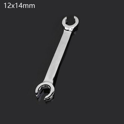14x17 mm-es anyakulcs fékkulcs autójavításhoz kéziszerszámokhoz Csőcső csavarkulcs Duplafejű nyitókulcs szarkaláb-kulcs készlet