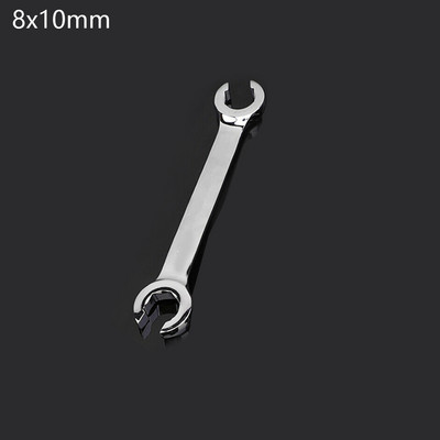 14x17 mm-es anyakulcs fékkulcs autójavításhoz kéziszerszámokhoz Csőcső csavarkulcs Duplafejű nyitókulcs szarkaláb-kulcs készlet
