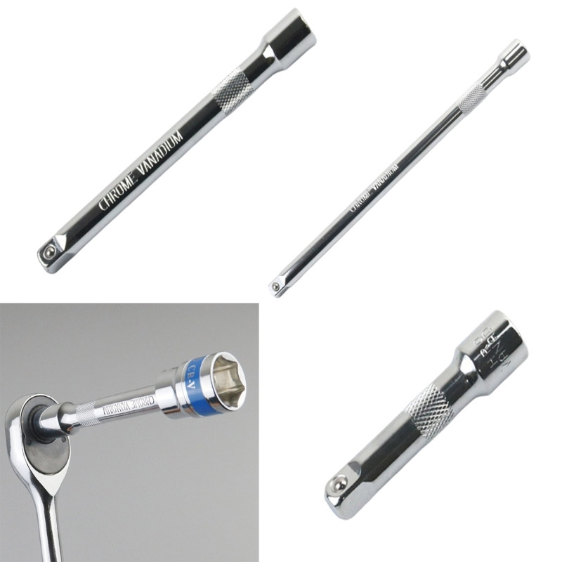 1/4 3/8 1/2 cheie cu clichet bară de extensie 50/75/100/125/150/250mm bară lungă manșon de direcție biela