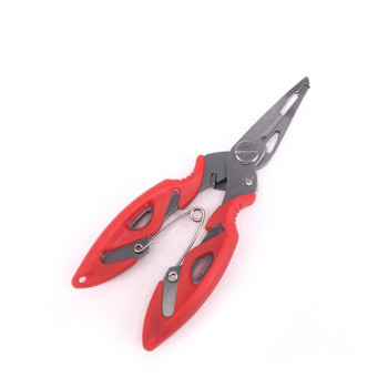 Split Ring fly Line Wire Multi Tool Control Fisherman Fish Plier lure bait Cutter Opener tackle Braid scissor angle hook remover
