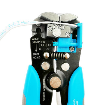 HS-D1 Резачка за тел Автоматично кримпване Машина за отстраняване на тел Многофункционални инструменти за белене Клещи за клеми 0,2-6,0 mm2 Инструмент