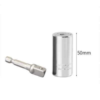 Univerzális hüvelyes, többfunkciós racsnis Magic átalakító dugókulcs háromrészes kombinált színes nyomatékkulcs 7-19 mm