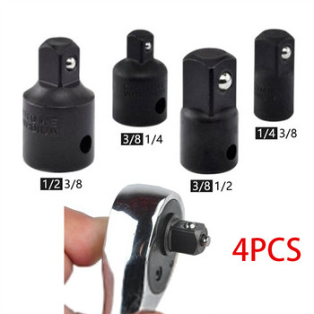 4 τεμ. Reducer SleeveAir Impact Craftsman Socket Wrench Adapter 1/4 3/8 1/2 Interconversion Joint Drive Socket Adapter