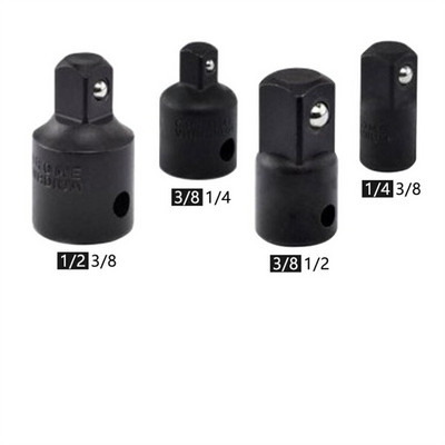 4gab Reducer SleeveAir Impact Craftsman ligzdas uzgriežņu atslēgas adaptera komplekts 1/4 3/8 1/2 starpkonversijas savienojuma piedziņas ligzdas adapteris