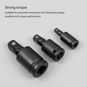 1/4" 3/8" 1/2" meghajtó univerzális ütközőcsukló Cr-Mo acél univerzális csuklóaljzat