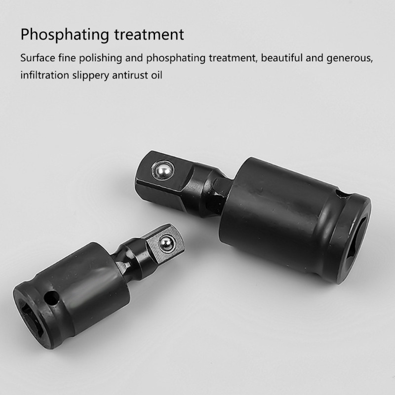 1/4" 3/8" 1/2" meghajtó univerzális ütközőcsukló Cr-Mo acél univerzális csuklóaljzat