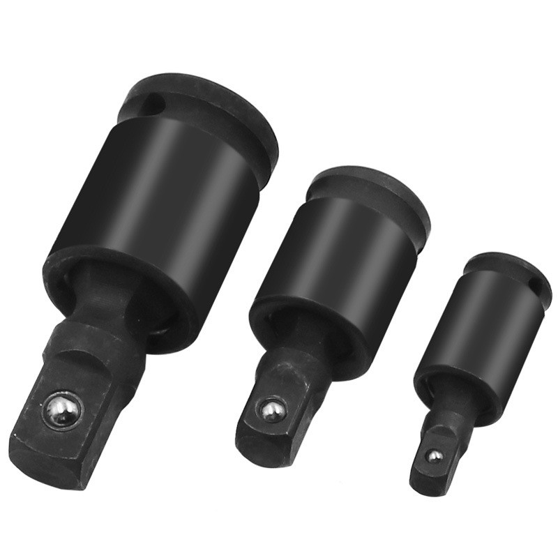 Universali jungtis pasukama 360 laipsnių U-jungtis chromo molibdeno plieno juodo fosfato apdaila, tinka rankiniam pneumatiniam veržliarakčiui