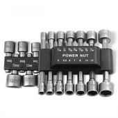 5-13 mm-es hatszögű hosszabbítóaljzat belső foglalatfej Erőteljes pneumatikus csavarhúzó-aljzat-kulcsszerszám