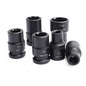 1/2 inch Auto Car 5pt 7pt 10pt Soclu etrier de frână Reparare șuruburi Plăcuță de frână Instrumente Hnad