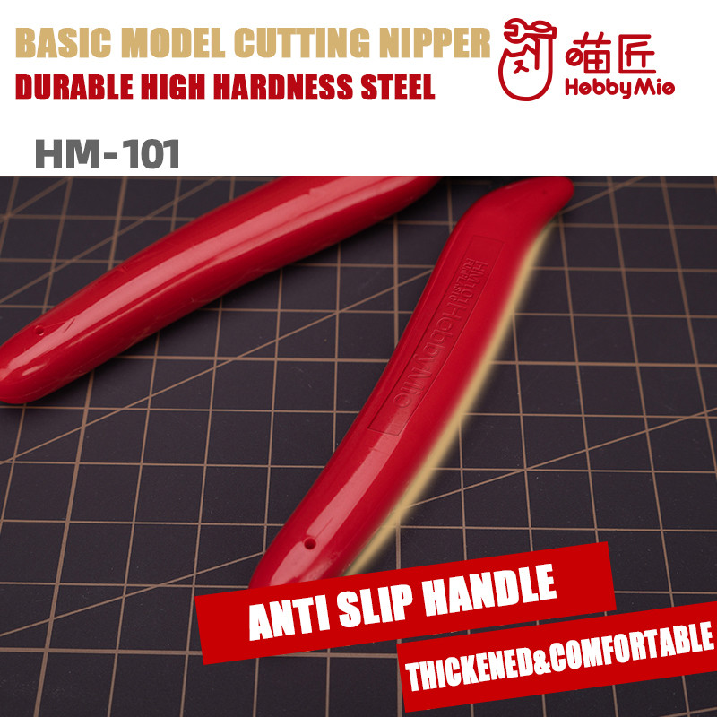 HOBBY MIO HM101 oldalvágó műanyag fogóhoz szénacél vágófogó HM-101 modell átlós fogó Hobby kézműves szerszámok