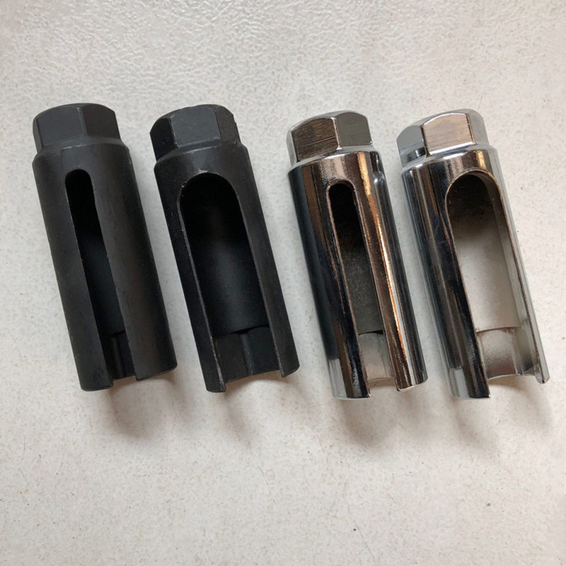 22 mm automātiskais skābekļa sensors, 1 2 piedziņas ligzda Kravas automašīnu automašīnu piederumu remonta ligzdu komplekts balts plats