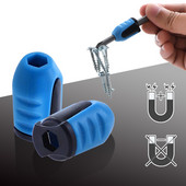 1/4`` 6,35mm κατσαβίδι Μαγνητικός δακτύλιος Πλαστικό αφαιρούμενο ισχυρό μαγνητιστή Βίδα εξάγωνο κατσαβίδι με ισχυρό μαγνήτη