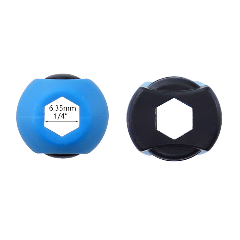 1/4`` 6,35mm κατσαβίδι Μαγνητικός δακτύλιος Πλαστικό αφαιρούμενο ισχυρό μαγνητιστή Βίδα εξάγωνο κατσαβίδι με ισχυρό μαγνήτη