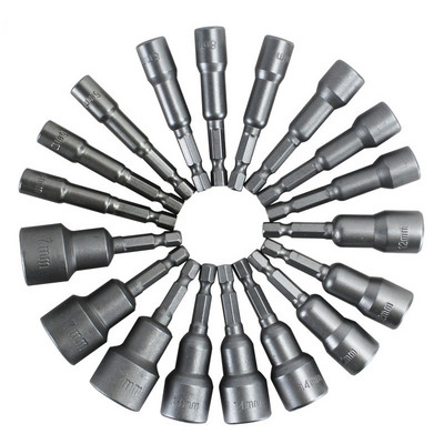 5/6/8/9 db 5-13 mm-es hatlapú foglalatok hüvelyes fúvókák anyacsavarozó készlet csavarhúzó készlet Schroevendraaier készlet bitek készletek szerszámok