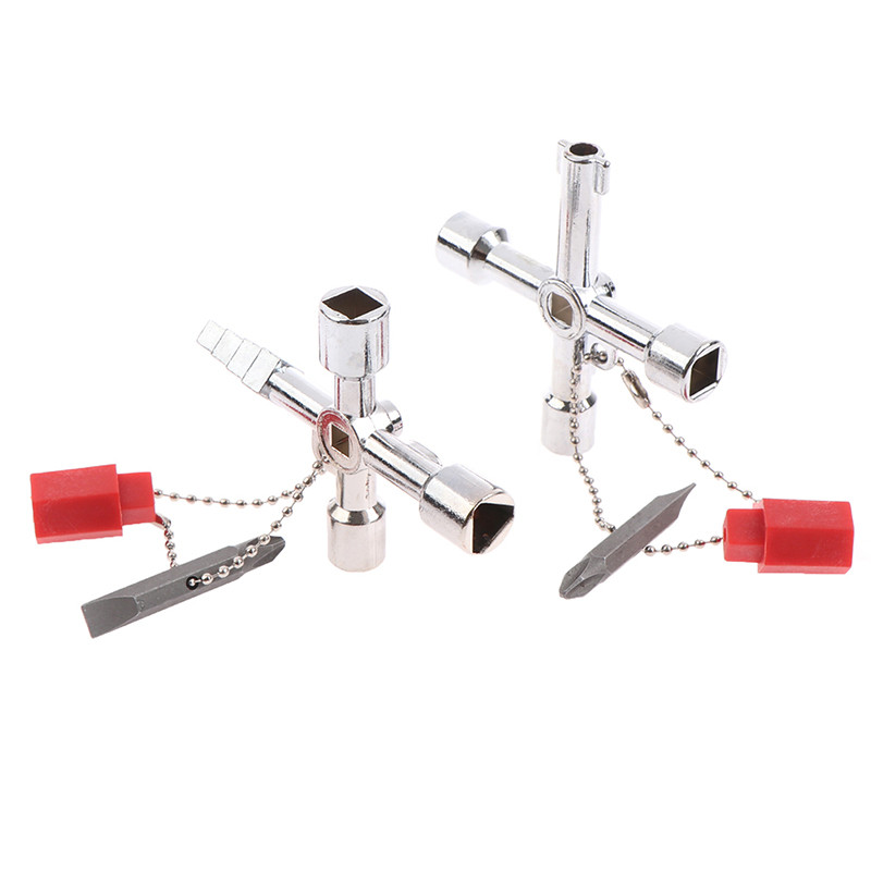 Višenamjenski 4 smjera unutarnji trokutasti nasadni ključ Ključ Vodoinstalater Ključevi Ručni alat