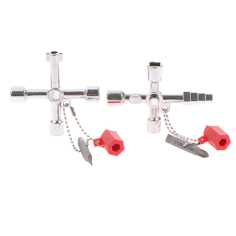 Višenamjenski 4 smjera unutarnji trokutasti nasadni ključ Ključ Vodoinstalater Ključevi Ručni alat