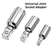1/4" 3/8" 1/2" Set de articulații universale unghi cu clichet Adaptor priză pentru bară de prelungire Adaptor manual și pneumatic îndoit Unelte pentru priză