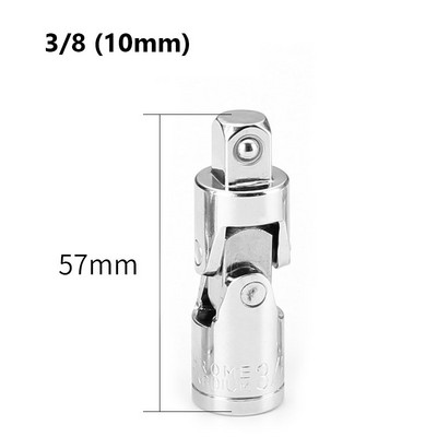 1/4" 3/8" 1/2" Set de articulații universale unghi cu clichet Adaptor priză pentru bară de prelungire Adaptor manual și pneumatic îndoit Unelte pentru priză