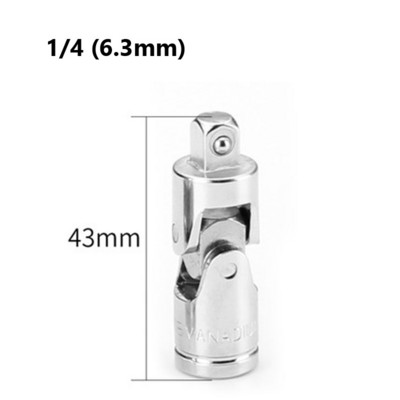 1/4" 3/8" 1/2" Set de articulații universale unghi cu clichet Adaptor priză pentru bară de prelungire Adaptor manual și pneumatic îndoit Unelte pentru priză